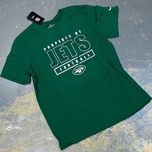 Nike New York Jets NFL Shirt NKDI-4NP Dri-Fit Large Green NFL Football